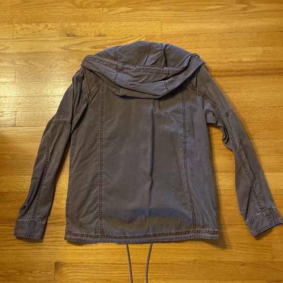 Small American Eagle Outfitters Mauve/Purple Jacket with a Removable Vest - Picture 6 of 7